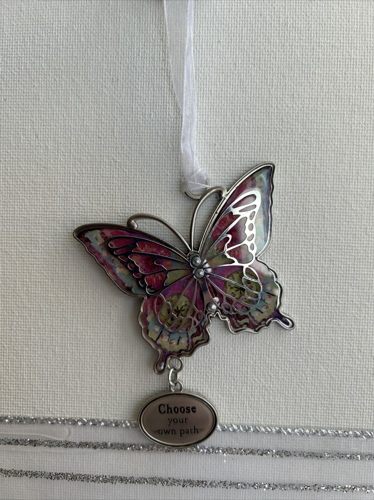 Inspirational Butterfly “Choose Your Own Path” Inspiring Hang Anywhere Positive
