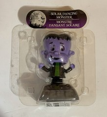 Solar Power Dancing Frankenstein Monster Halloween Sun Bobblehead Desk Window