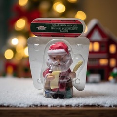 Brand New Solar Dancing Santa Clause With List