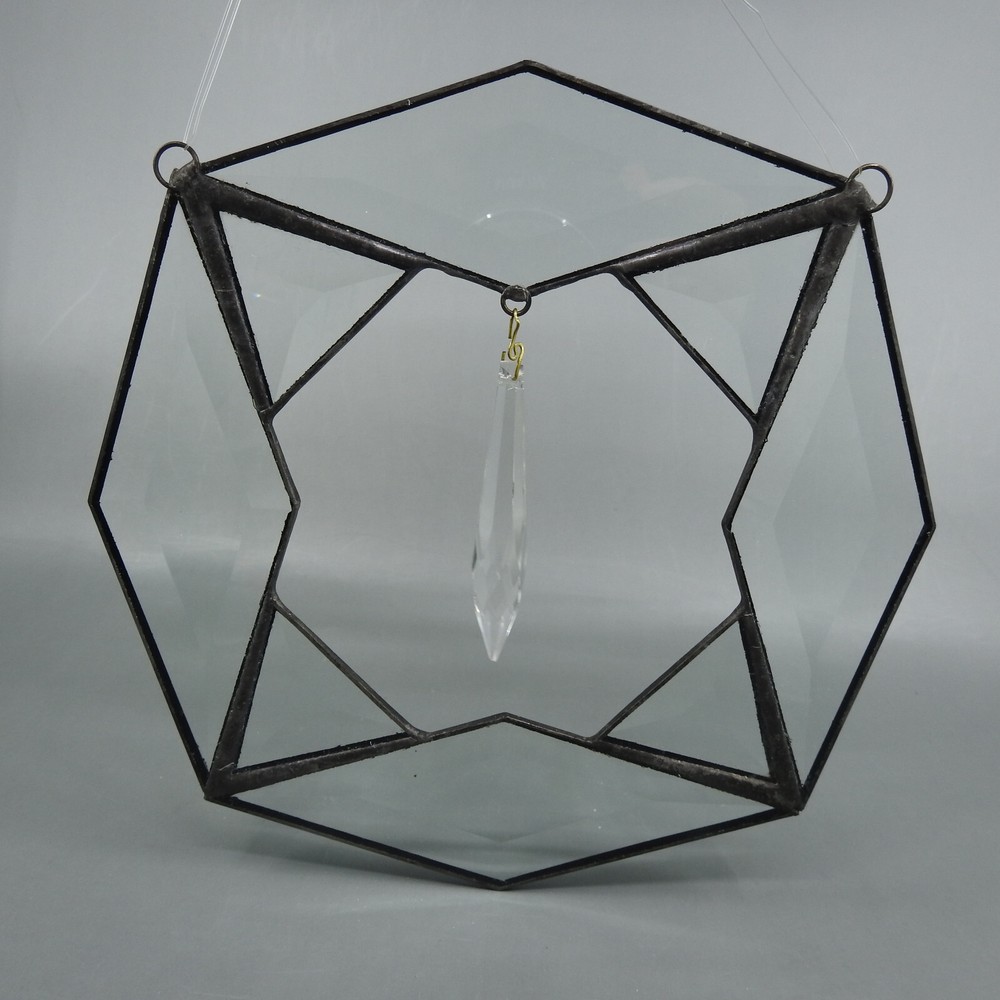 Clear Prism Suncatcher Octagon 7 1/2″