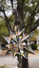 Swarovski Crystal Snowflake Ornament Clear Annual Edition Small Size Star Like
