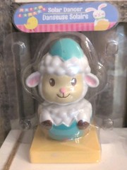 New Baby Lamb Sheep solar dancer Dancing Hatching out egg bobble head toy Easter