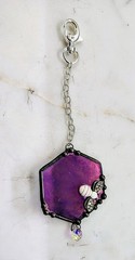 stained glass purse charms