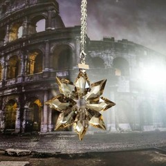 Snowflake Prism Sun Catcher Chandelier Crystal Part Pendant Christmas Decoration