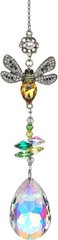 Charming Bee Rhinestone Suncatcher: Illuminate Your Space with Colorful Prisms