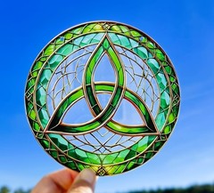 New Suncatcher St. Patrick’s Day 6″ Irish Pride Combined Shipping Gift