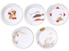 Ogura Toen Gosaiki Journal series set of 5 replacement 11cm small From Japan