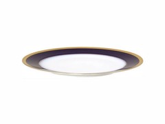 Tokura Pottery Lapis Lazuli Leaf Dish 20cm Dessert Plate Brand West From Japan