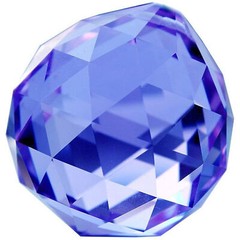 HONGVILLE Fancy Crystal Ball Prisms Pendant Feng Shui Sun Catcher 20-30-40-50mm