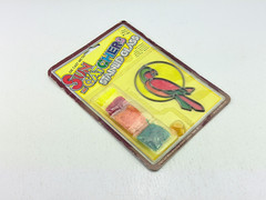 Vintage Hong Kong Sun Catchers Stained Glass DIY Parrot Diecast Metal Frame