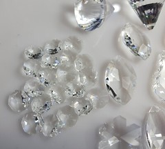 Crystal Suncatcher Pendant Kit -Set A, Prisms for suncatchers jewelry craft 30pc