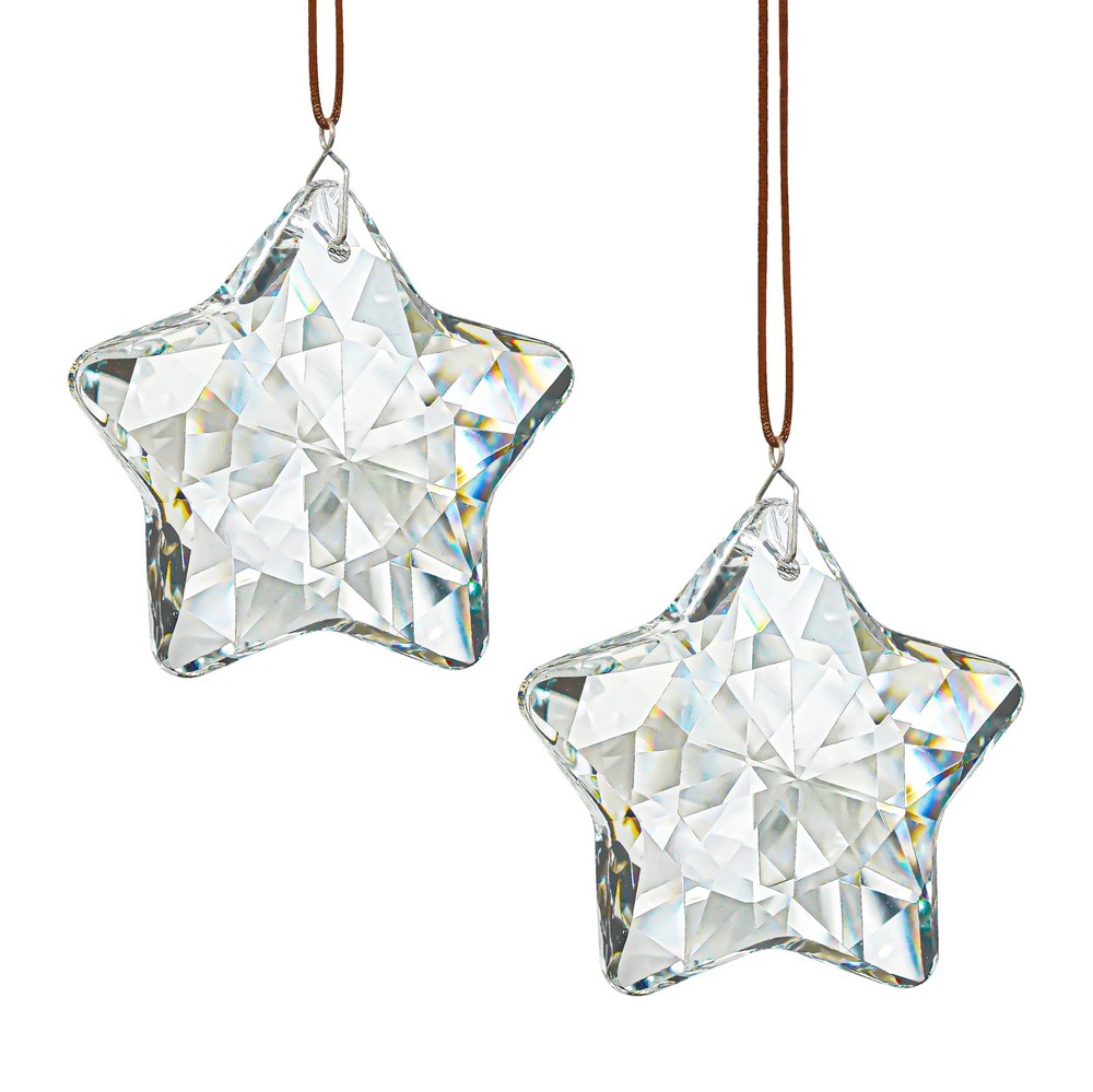 2″ Crystal Sun Catcher Prisms for Windows, Chandelier, Garden, Patio Decor
