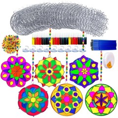 30 Sets Suncatcher Kit Mandala Suncatchers Window Art Paint Sun Catcher Diy