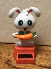 Solar Powered Dancing Bobblehead Toy New For 2020 Easter – Bunny