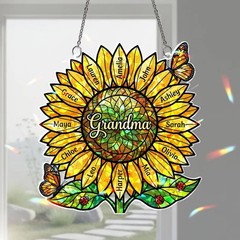 Personalized Suncatcher Acrylic Window Decor Custom Gift