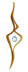 Sternengasse Sun Catcher Wood Mobile | European Cristal | kids room interior