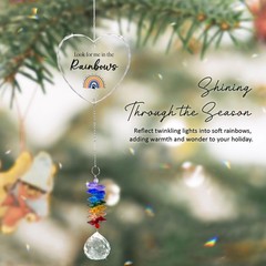 Memorial Glass Suncatcher for Pet Loss – Sympathy Gifts for Dog Owners