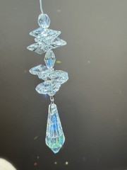 Beautiful Vintage Swarovski Chandelier Prism Crystal Suncatcher