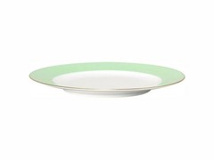 Ōkura Touen Color Sprinkle (Light Green) 20cm Dessert Plate Brand W From Japan
