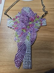 Suncatcher Flower Cross