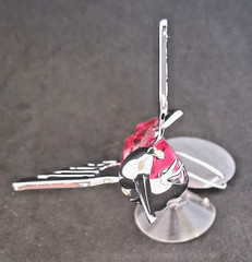 Hummingbird Suncatcher with Suction Cup Austrian Crystal and Chrome-Plated Metal