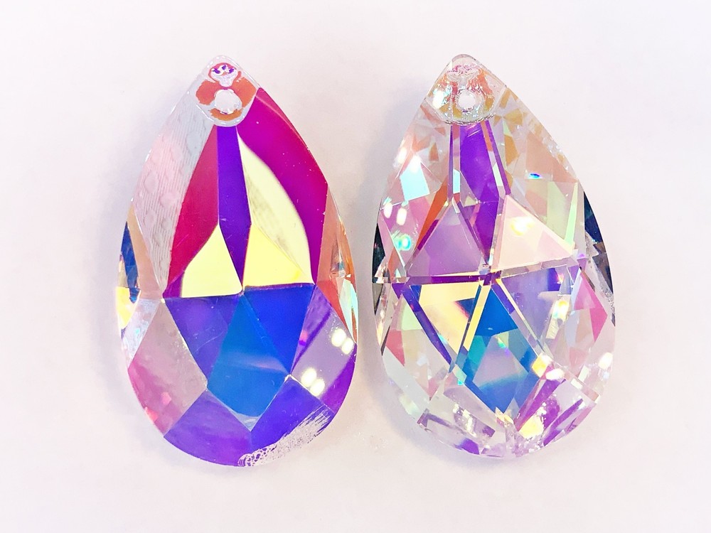 AB – Asfour Crystal Sun Catcher (Box of 308) Prisms – 1.5-inch Pear-Shaped #872