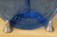 NWT Aurora Glass St Mary’s Church Albany Oregon 125 Year Anniversary Suncatcher