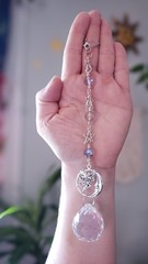 Fairy Suncatcher, Star Car Charm, Whimsy Car Charm, Moon Suncatcher