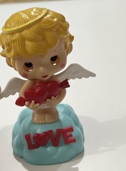 Solar Dancing Cupid Bobblehead Love Valentine’s Suncatcher