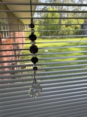 sun catcher Crystal for window Butterfly Rainbow Car Charm Ceiling Fan