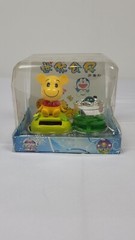 Solar Powered Bobblehead Dancing Winnie The Pooh Toy Figure. NEW