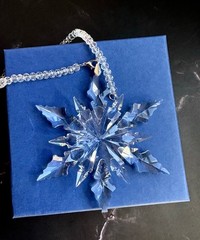 Crystal Snowflake Sun Catcher Christmas Tree Decor Czech Bohemia Crystal Gift