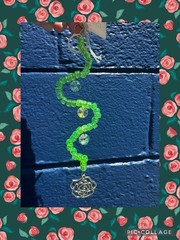 Handmade Rose Suncatcher