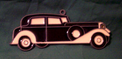Lot of 2 – Vintage Antique Cars Suncatchers