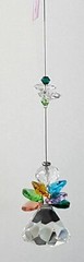Memorial Crystal Angel Suncatcher sympathy gift. wholesale bulk lot suncatchers