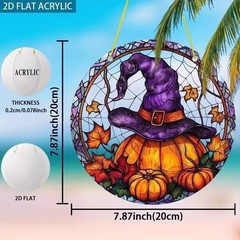 3 – DIFFERENT ACRYLIC FLAT SUNCATCHER/WINDOW DECORATIONS 7.8″
