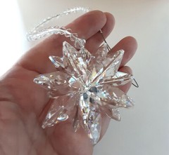 HUGE Star Cluster Suncatcher made with large 28mm Swarovski Strass Crystal’s