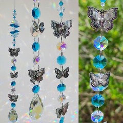Blue Butterfly Suncatcher gift, gifts for her mum daughter. Made in Australia