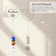 Memorial Glass Suncatcher for Pet Loss – Sympathy Gifts for Dog Owners