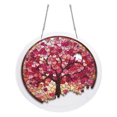 Elegant Modern Abstract Shape Hanging Art Sun Catcher Ornament For Wedding