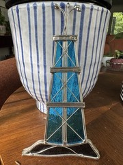 Vintage Stained Glass Suncatcher Lot Of 7