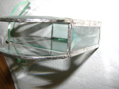 3-D Fillable Bevel Clear Stained-Glass Heart