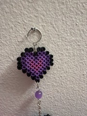 Handmade Beaded Heart chakras