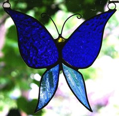 Clear Sun Rays – Iridized Boho Stained Glass Sun Light Catcher – Handmade in Qld