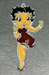 Betty Boop Suncatcher Tree Ornament 5.5″