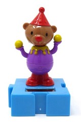 Solar-Powered Dancing Circus Connectables ~ Bear