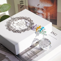 Memorial Gifts for Loss of Loved One – Crystal Ball Sympathy Suncatcher