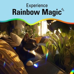 Solar Powered Rainbow Maker – Prism Suncatcher, Fun Home Window Decor – Uniqu…