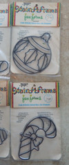 VTG New Accento Craft Inc. Stain-A-Frame Lot of 6 Christmas Holidays Winter