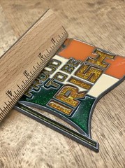 PROUD TO BE IRISH Flag Sun Catcher Ornament St Patrick’s Day Window Decoration